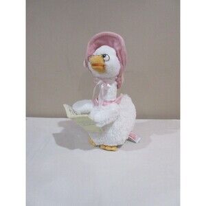 Cuddle Barn Mother Goose Read Along NWT 7 Nursery Rhymes Animated Talking Plush